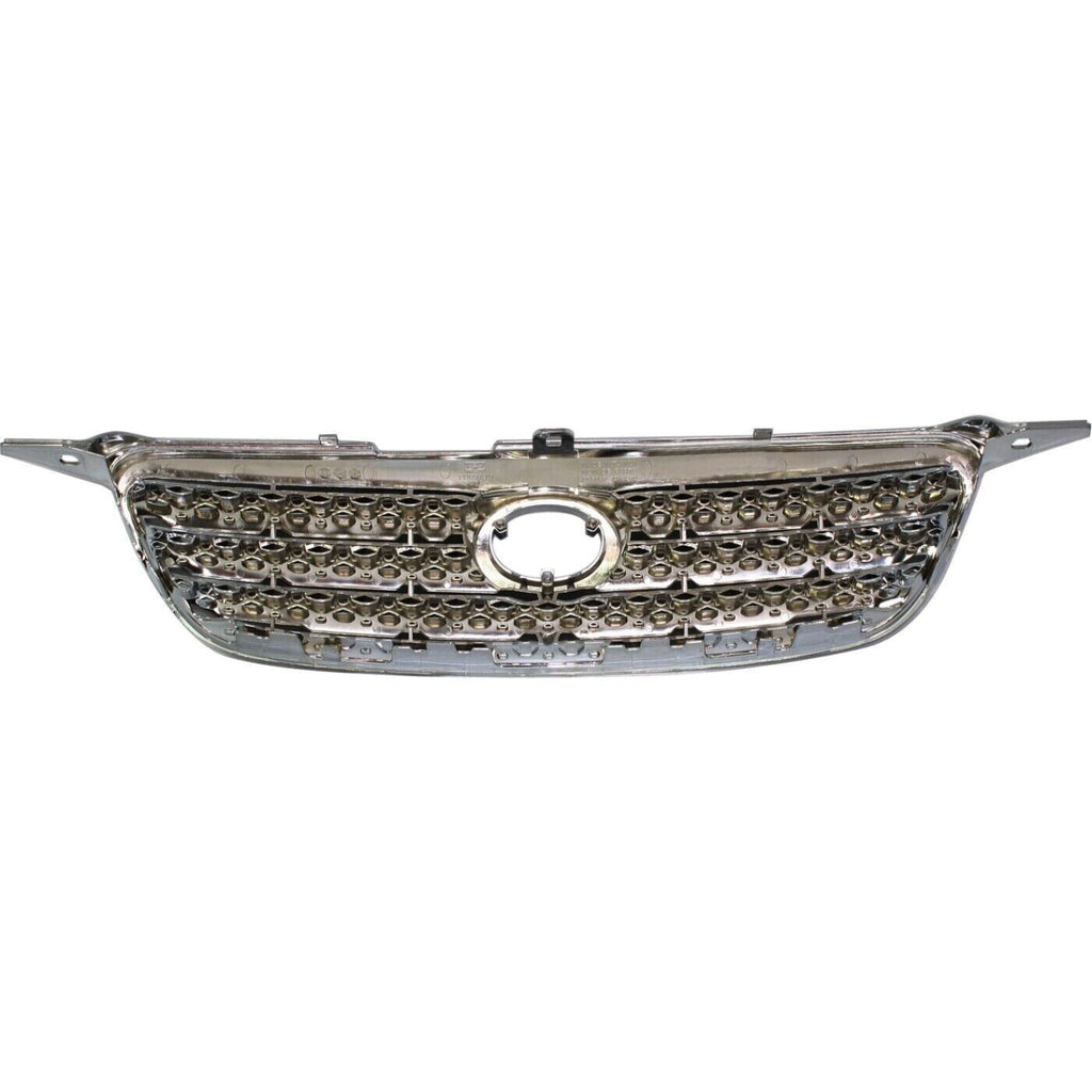 Grille Assembly Chrome Shell / Dark Gray Insert For 2005-2008 Toyota Corolla