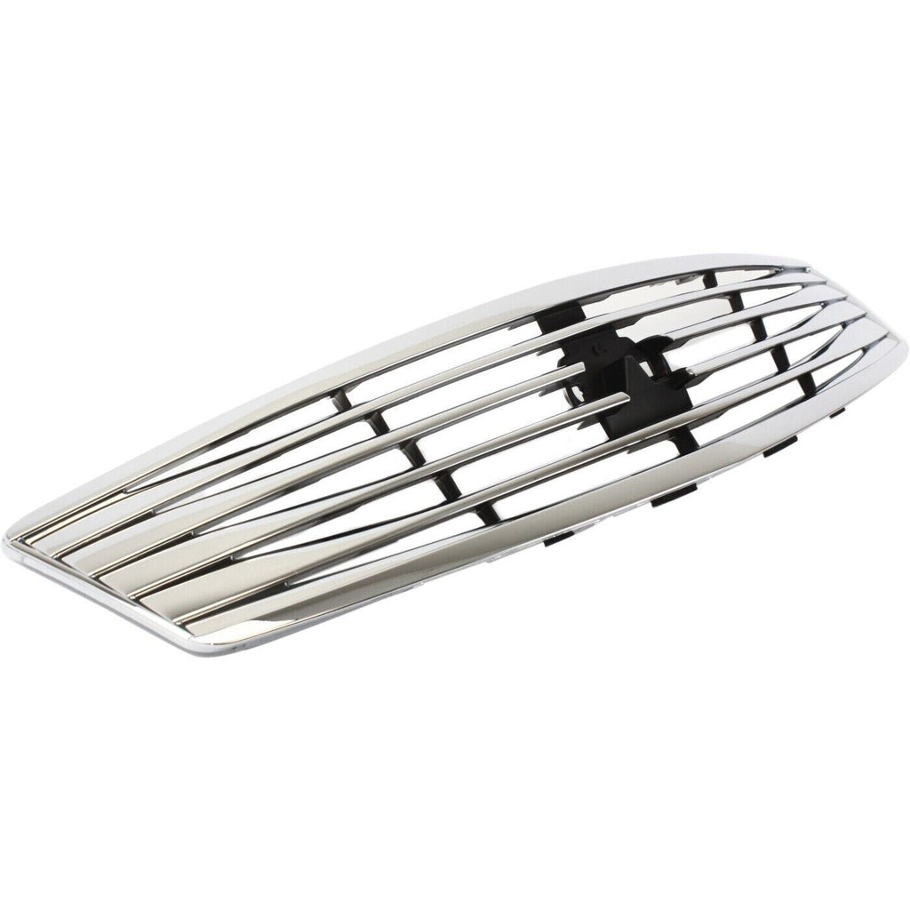 Grille Chrome Shell & Insert For 2007-08 Infiniti G35 / 2009 Infiniti G37 Sedan