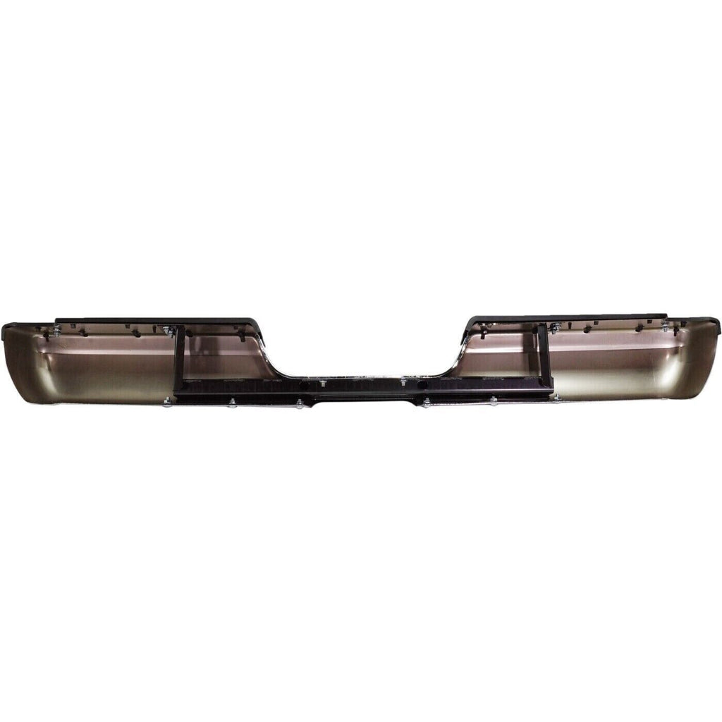 Rear Step Bumper Assembly Chrome Steel For 94-01 Dodge Ram 1500 /94-02 2500 3500