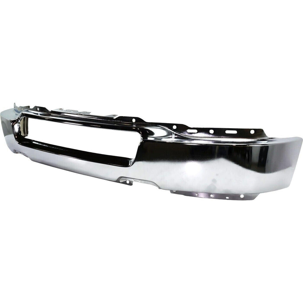 Front Bumper Face Bar Chrome Without Fog Light Holes For 2004-2006 Ford F-150