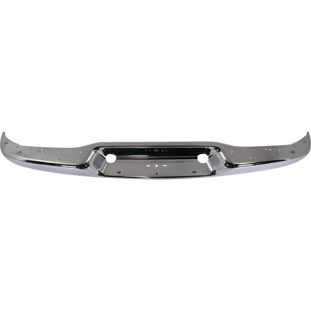 Rear Step Bumper Face Bar Chrome For 1996-2023 Express & Savana 1500 2500 3500