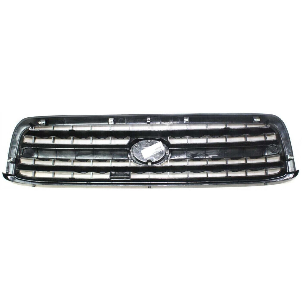 Front Grille Assembly Paintable Shell / Insert Plastic For 2000-02 Toyota Tundra