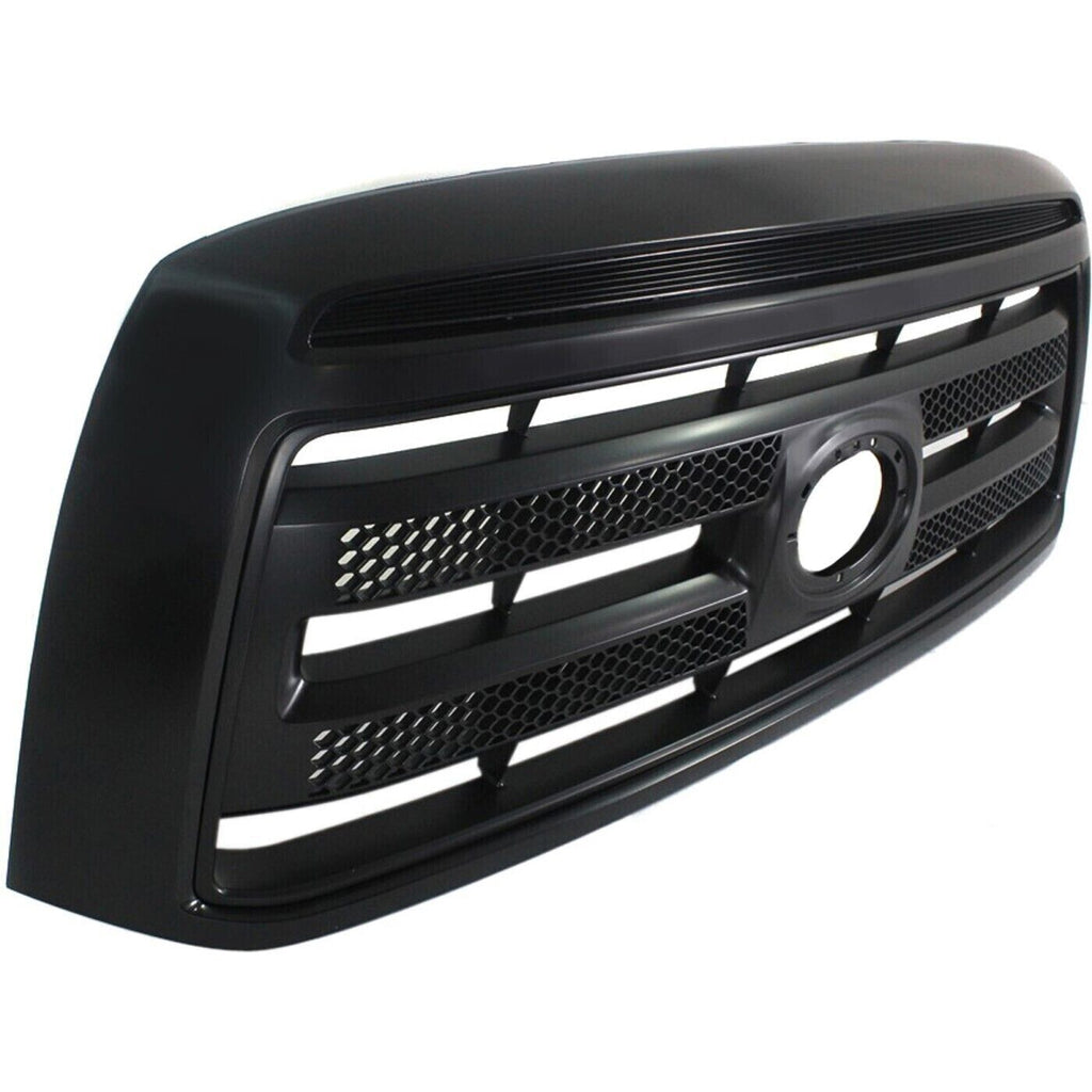 Front Grille Assembly Painted Black Shell & Insert For 2010-2013 Toyota Tundra