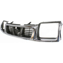 Load image into Gallery viewer, Front Grille Assembly Chrome Shell / Black Insert For 1998-2000 Nissan Frontier