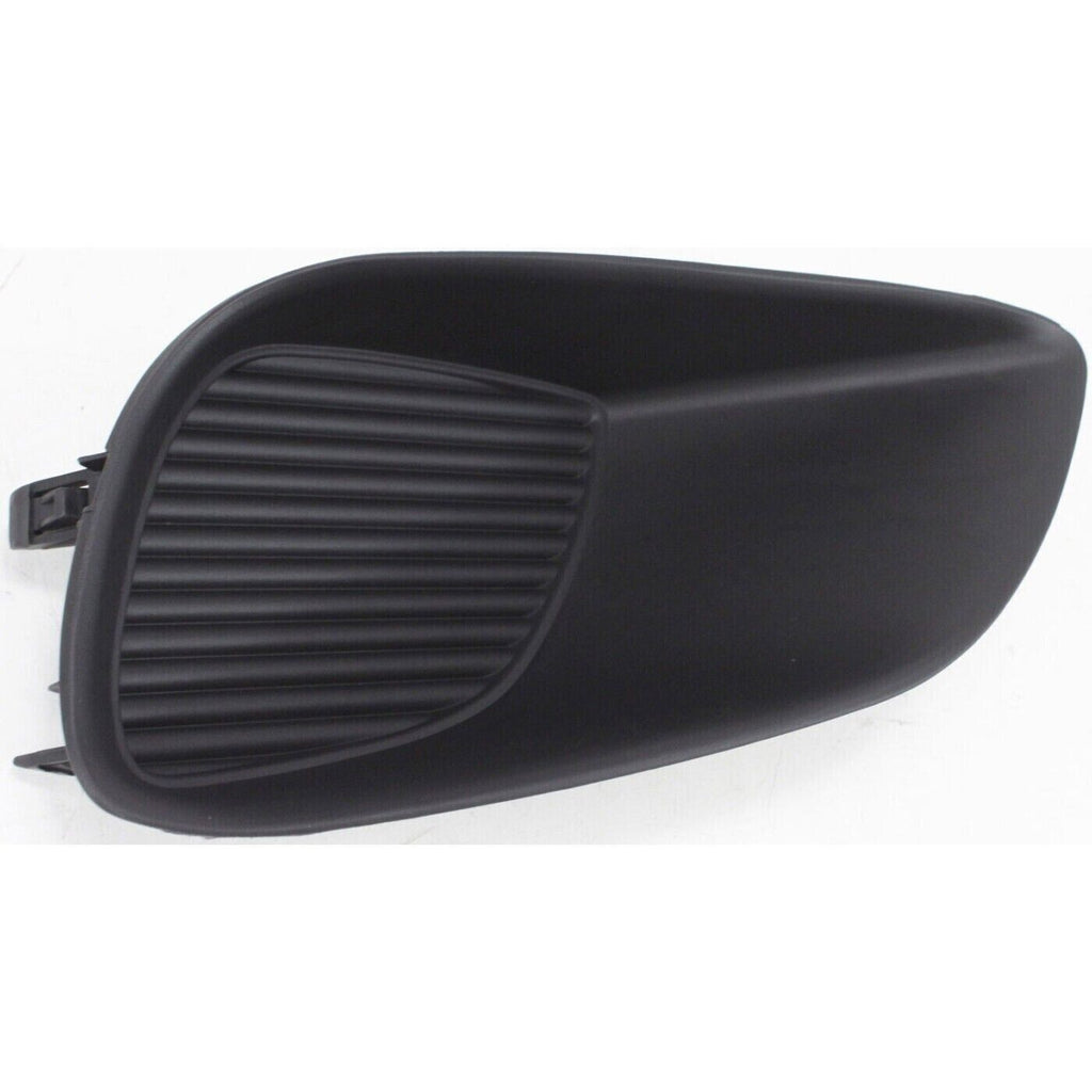 Front Fog Covers Primed Left & Right Side For 2007-2012 Toyota Yaris Sedan