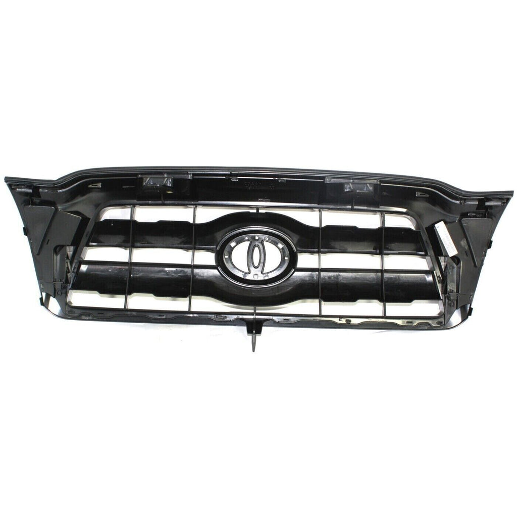 Front Bumper Cover Textured + Grille Assembly For 2005-2011 Toyota Tacoma RWD