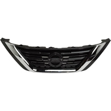 Load image into Gallery viewer, Front Bumper Upper Grille Assembly Chrome Shell For 2016-18 Nissan Altima Sedan