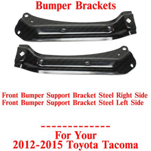 Load image into Gallery viewer, Front Bumper Support Brackets Steel Left&amp;Right Side For 2012-2015 Toyota Tacoma