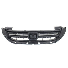 Load image into Gallery viewer, Front Bumper Upper &amp; Lower Grille Textured Gray For 2013-2015 Honda Accord Sedan