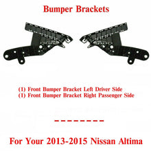 Load image into Gallery viewer, Set of 2 Front Bumper Bracket Left and Right Side for 2013-2015 Nissan Altima
