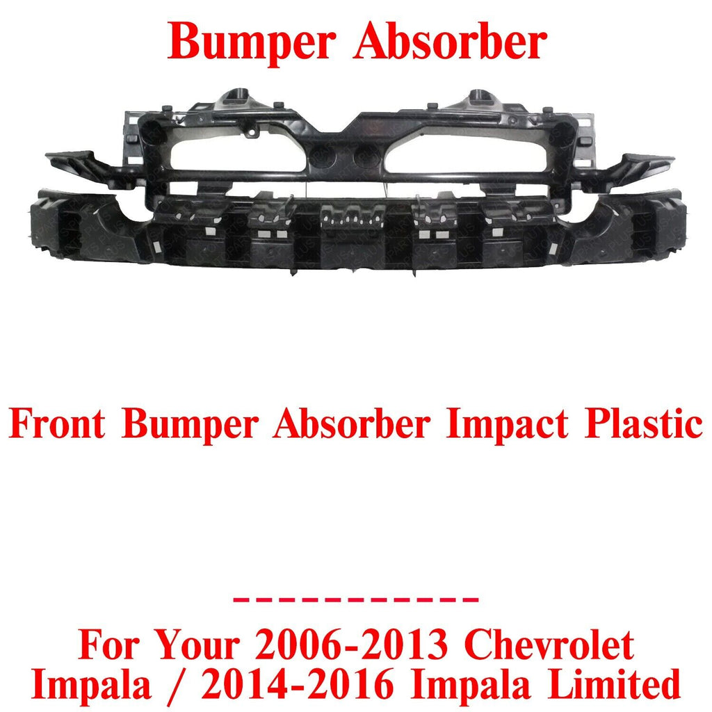 Front Bumper Absorber Impact For 2006-2013 Chevy Impala / 2014-16 Impala Limited