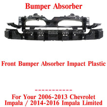 Load image into Gallery viewer, Front Bumper Absorber Impact For 2006-2013 Chevy Impala / 2014-16 Impala Limited