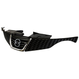 Nissan Juke 2011-2014 Grille Painted Black Chrome