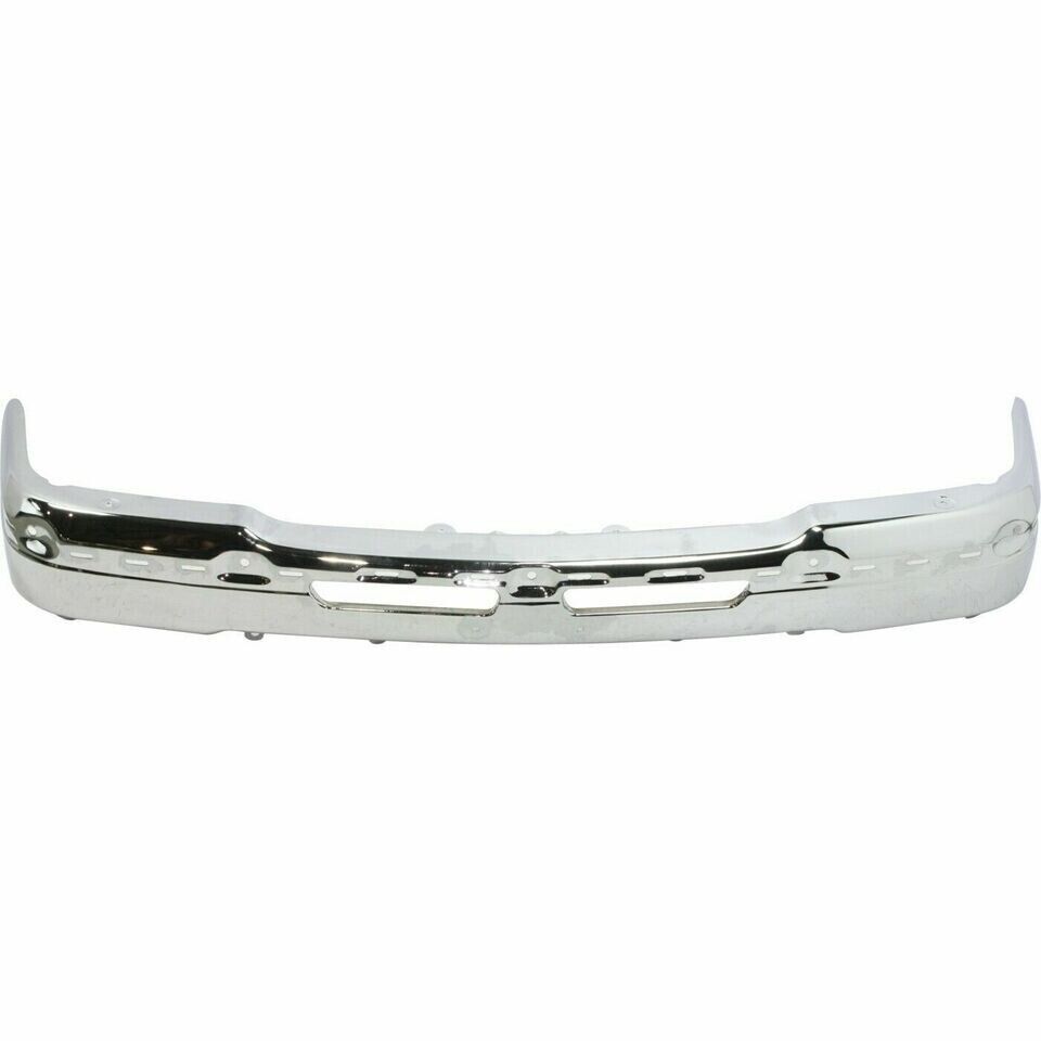 Front Bumper Chrome kit + Headlight + Brackets For 2003-06 Chevy Silverado 1500