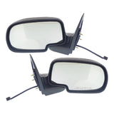 Silverado Sierra 1999-2002 Power Mirror RH & LH, Manual Folding, Paintable