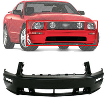 Load image into Gallery viewer, Front Bumper Cover Primed For 2005 2006 2007 2008 2009 Ford Mustang GT