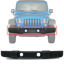 Load image into Gallery viewer, Front Bumper Cover Textured For 2007-2018 Jeep Wrangler (JK) w/ Fog light holes