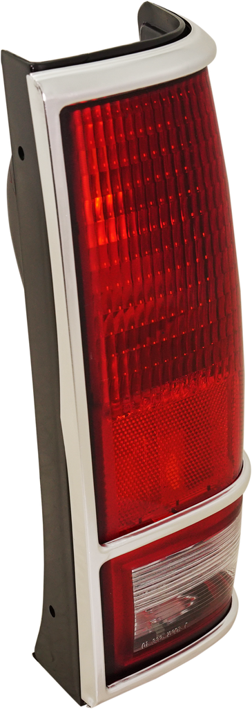 New Tail Light Direct Replacement For S10 BLAZER 83-94 TAIL LAMP RH, Lens and Housing, w/ Chrome Trim GM2801123 917920