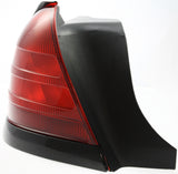 New Tail Light Direct Replacement For CROWN VICTORIA 00-11 TAIL LAMP LH, Lens and Housing, Dual Bulb Type, w/ Black Molding FO2800160 8W7Z13405A