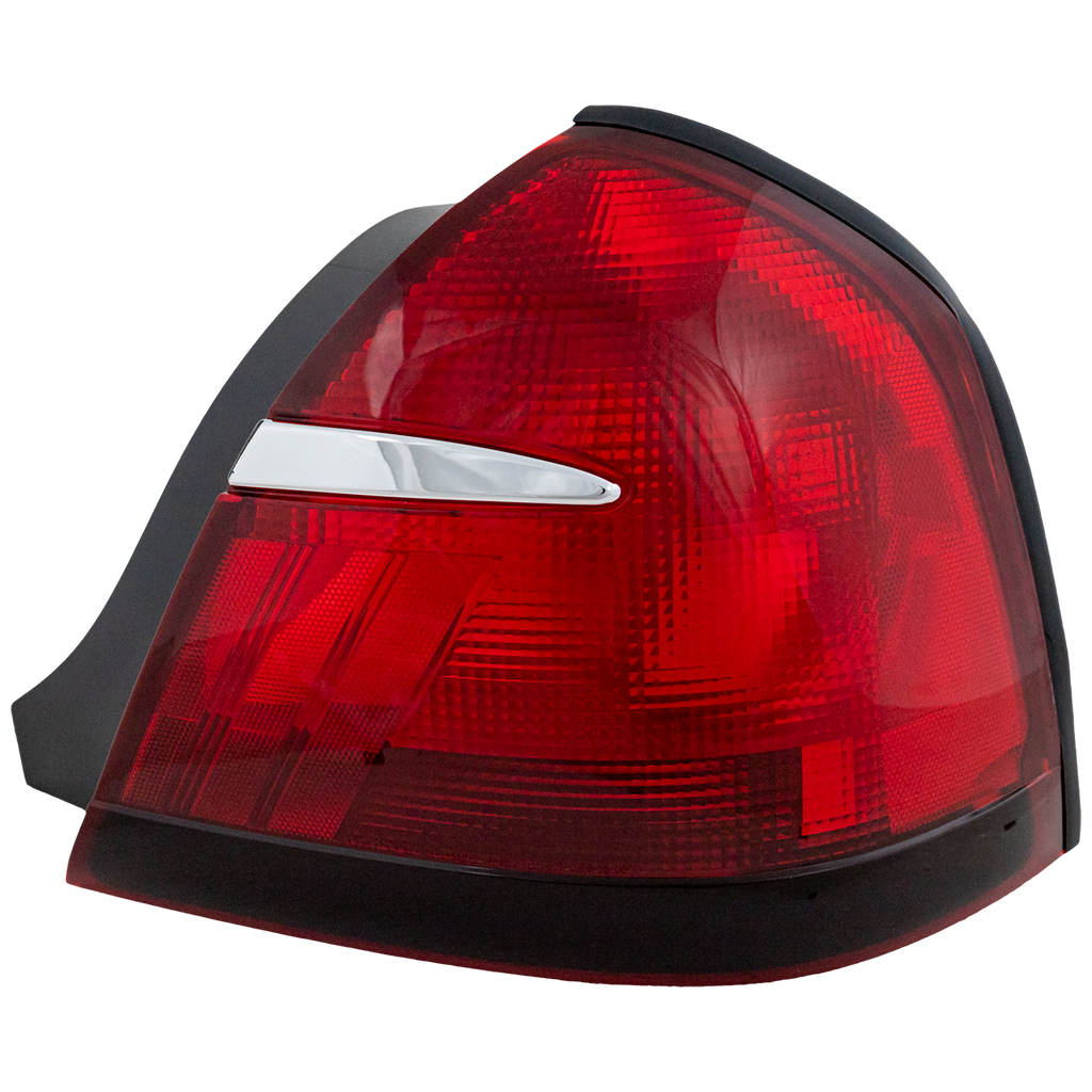 New Tail Light Direct Replacement For GRAND MARQUIS 98-02 TAIL LAMP RH, Lens and Housing FO2819124 XW3Z13404AA