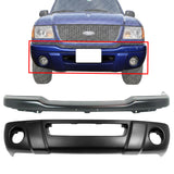 Front Bumper Primed Steel & Lower Valance For 2001-2003 Ford Ranger Edge Model