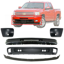 Load image into Gallery viewer, Front Bumper Face Bar Kit with Fog for 2007- 2013 Chevy Silverado 1500 Series