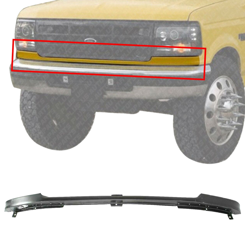 Front Bumper Filler Trim For 1992-1997 Ford F-150 F-250 F-350 / 1992-1996 Bronco