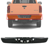 Rear Step Bumper Primed Steel For 2002-2008 Dodge Ram 1500 / 2002-2009 2500 3500