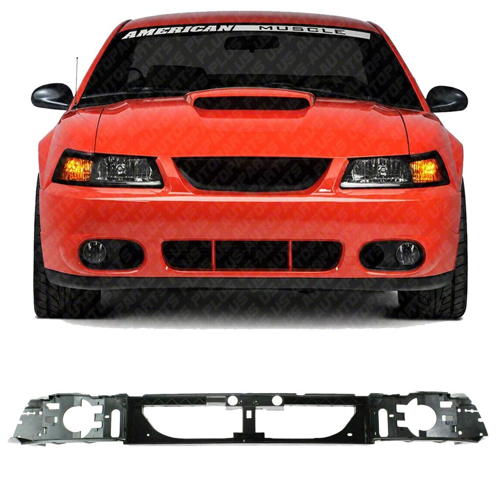 Front Bumper Header Panel ABS For 1999-2004 Ford Mustang Base Convertible