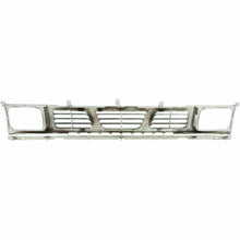 Load image into Gallery viewer, Front Bumper Chrome Steel + Grille Shell and Insert For 1996-1997 Nissan Pickup