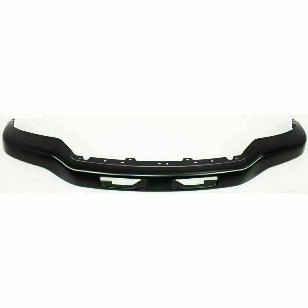 Front Bumper Primed Steel with Brackets + Cover For 03-06 GMC Sierra 1500-3500