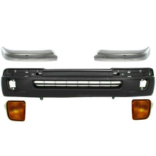 Load image into Gallery viewer, Front Textured Bumper Cover Chrome Trim &amp; Signal Lamp LH RH For 1998-2000 Tacoma