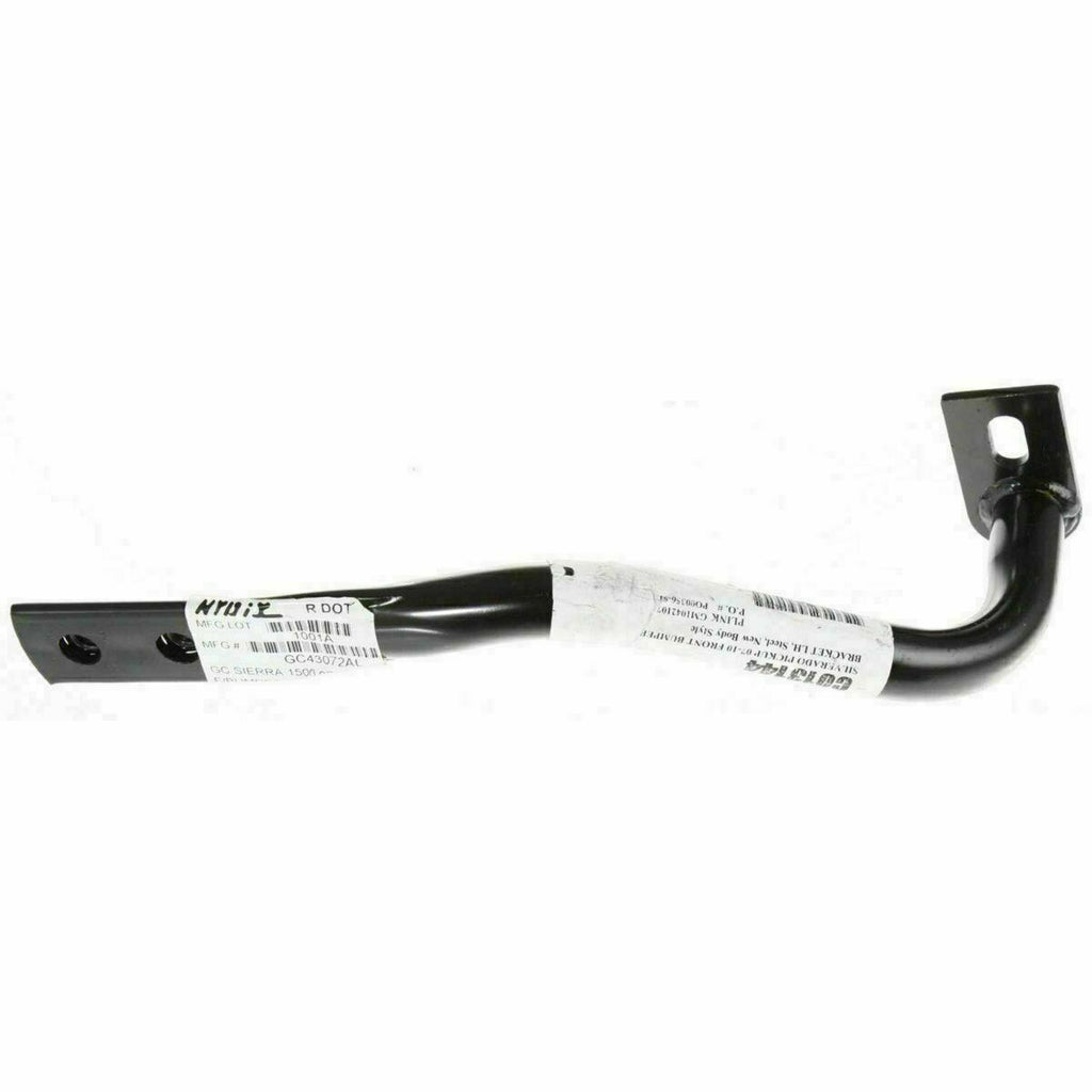 Front Bumper Mounting Support Brace Bracket For 2007-13 Chevrolet Silverado 1500