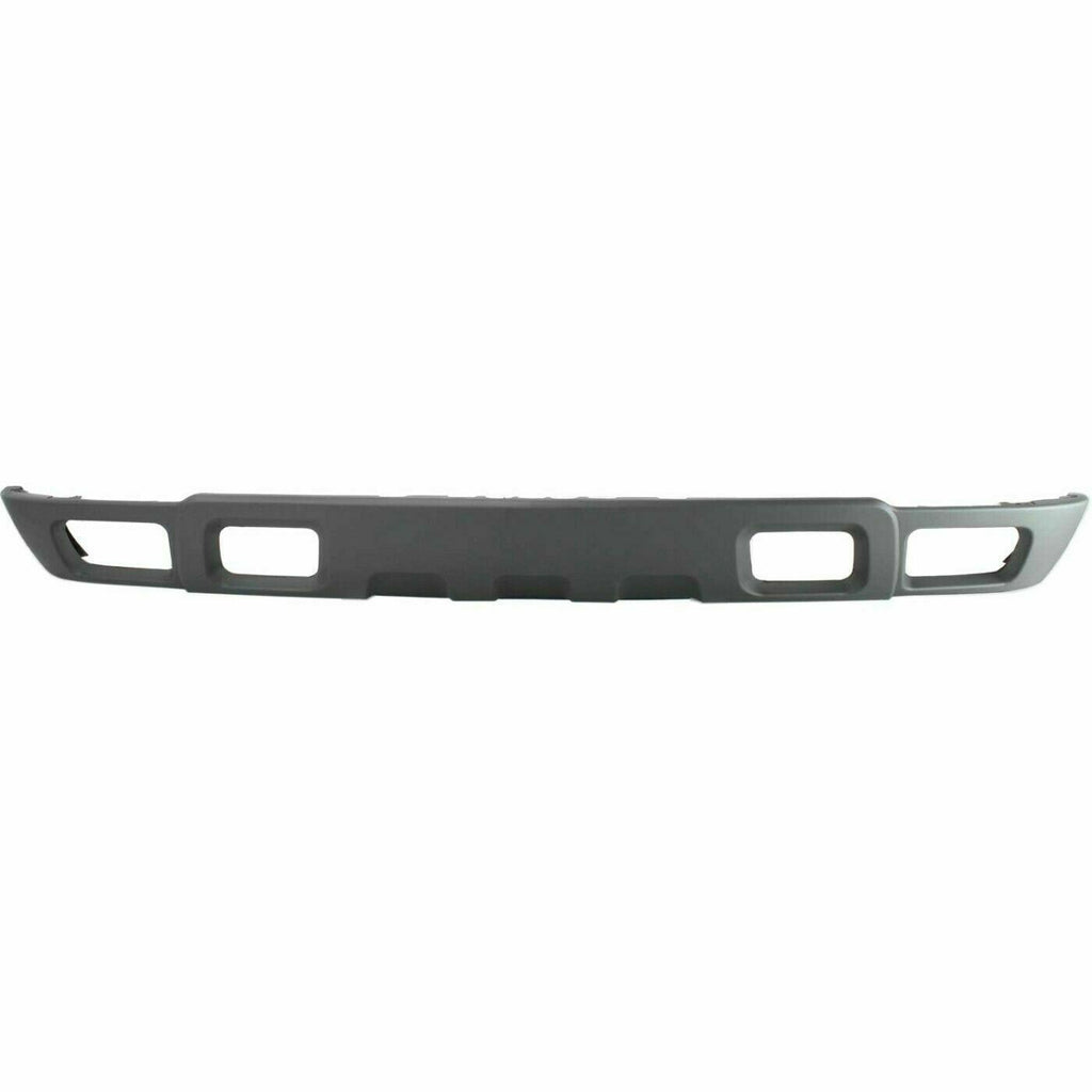 Front Chrome Bumper Steel+Valance+Upper+Brackets For 03-06 Chevy Silverado 1500