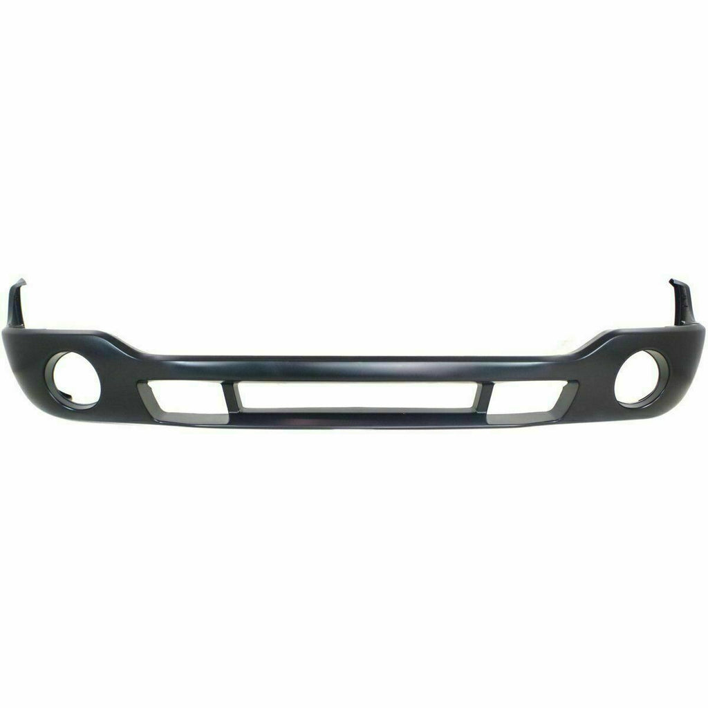 Front Chrome Steel Bumper w/ Brackets + Valance For 03-06 GMC Sierra 1500 - 3500