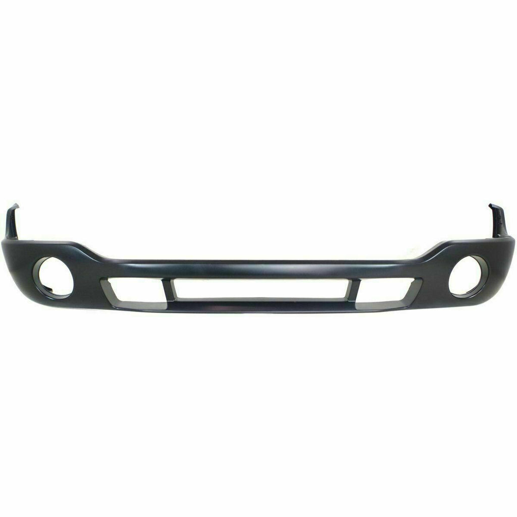 Front Bumper + Brackets + Valance Grille Fog For 2003-06 GMC Sierra 2500HD 3500