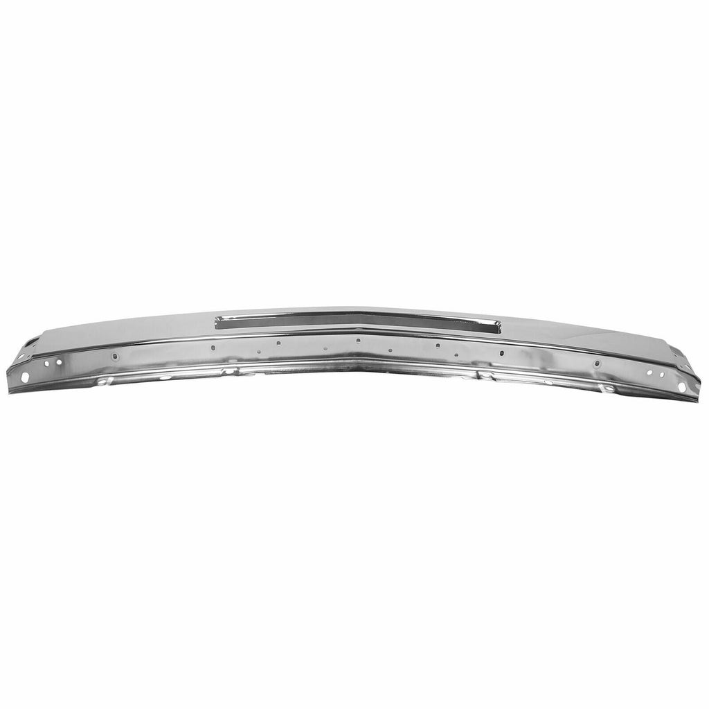Front Chrome Steel Bumper Impact Face Bar For 2007-2013 Chevy Silverado 1500