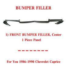 Load image into Gallery viewer, Front Bumper Center Filler Retainer For 1986-90 Chevrolet Caprice Base / Classic