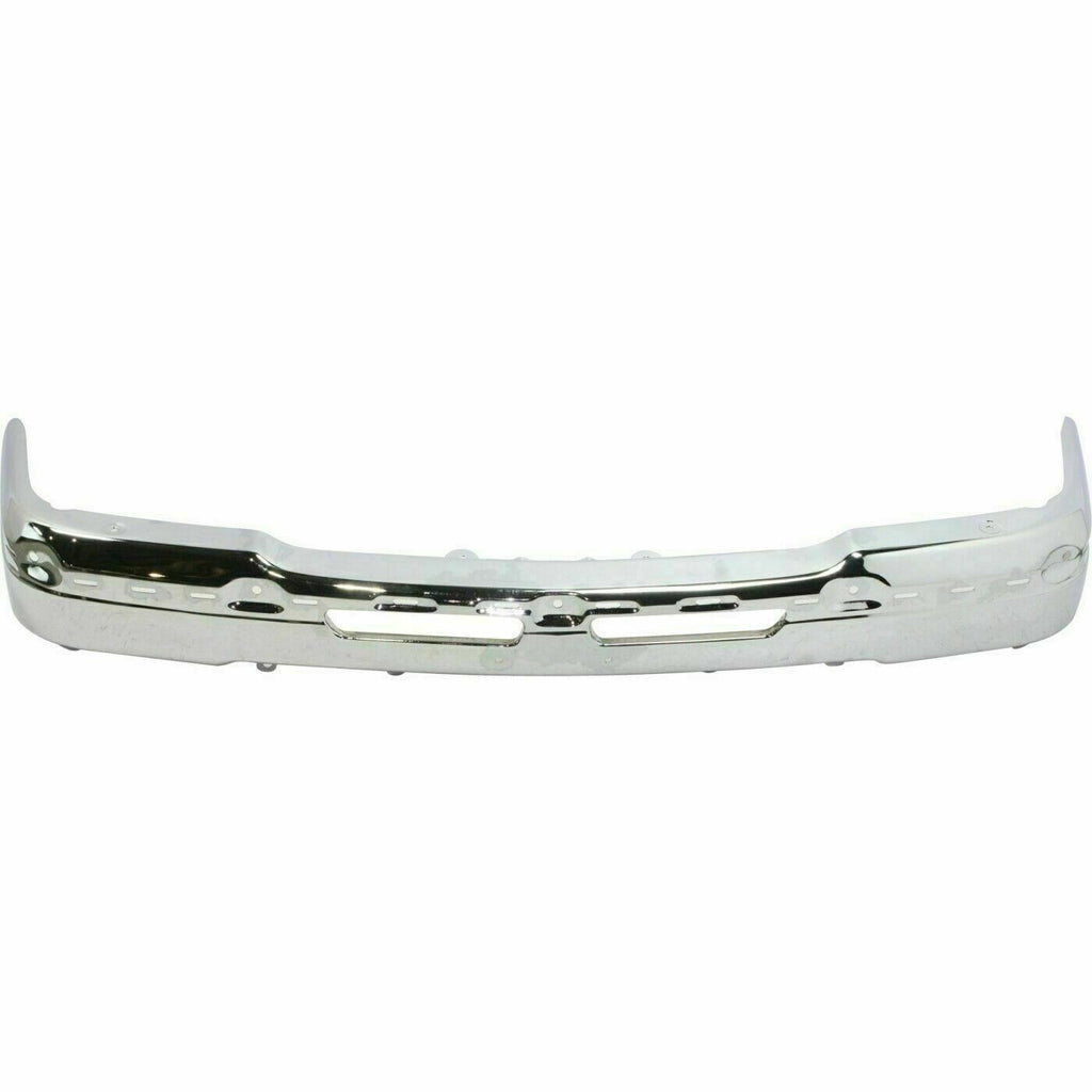 Front Bumper Chrome Steel Kit For 2003-2006 Chevy Silverado and Avalanche 1500