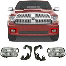 Load image into Gallery viewer, Front Fog Lights with Brackets For 2009-2012 Ram 1500 / 2010-2018 Ram 2500 3500