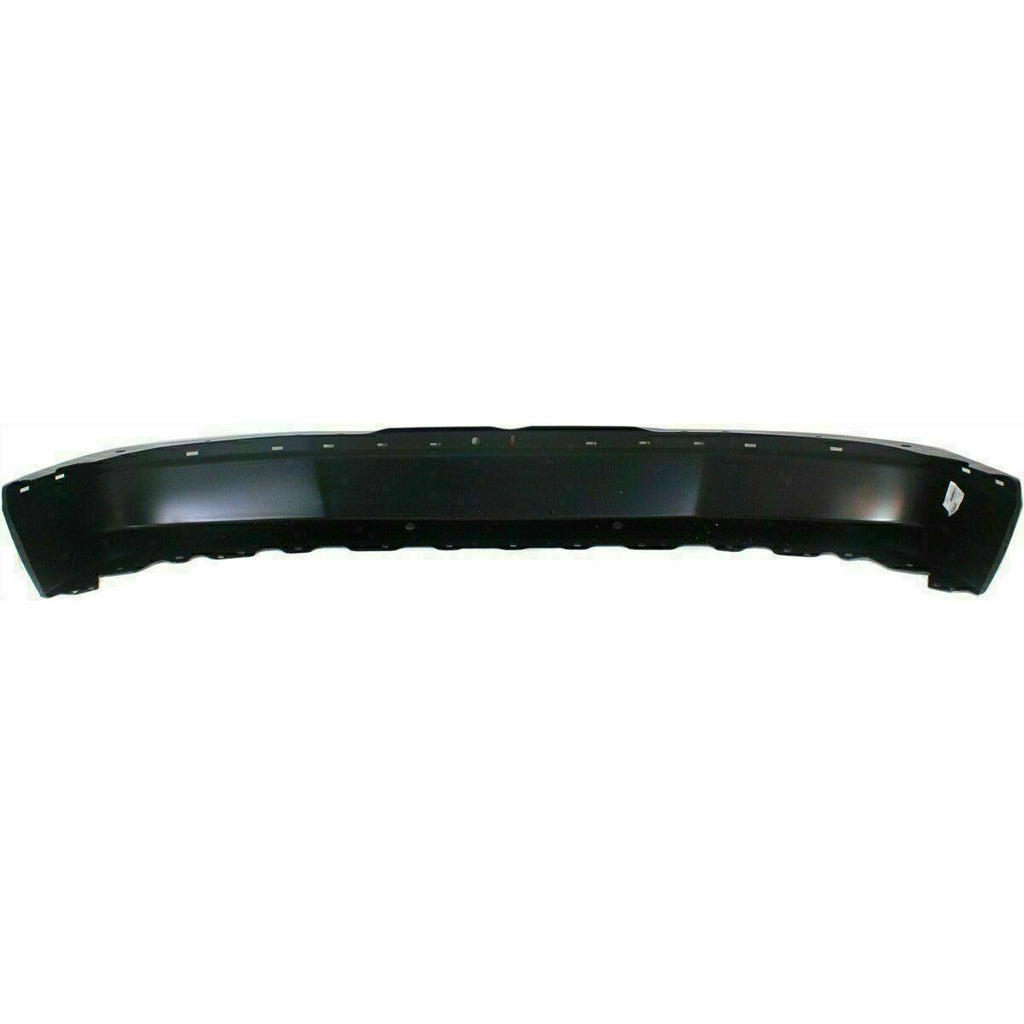 Front Primed Bumper Steel + Upper Cover For 03-17 Chevy Express / GMC Savana Van