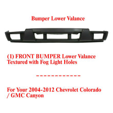 Load image into Gallery viewer, Front Bumper Lower Valance Textured For 2004-2012 Chevrolet Colorado/ GMC Canyon