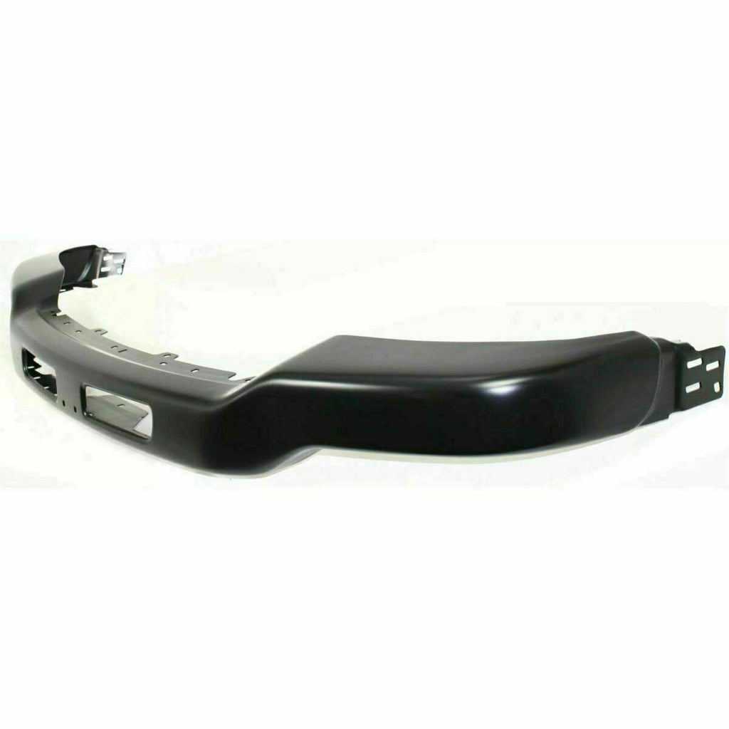 Front Bumper Primed Steel With Brackets For 2003-2007 GMC Sierra 1500 2500 3500