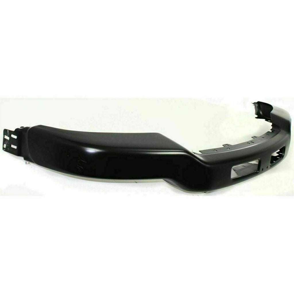 Front Bumper Primed Steel With Brackets For 2003-2007 GMC Sierra 1500 2500 3500