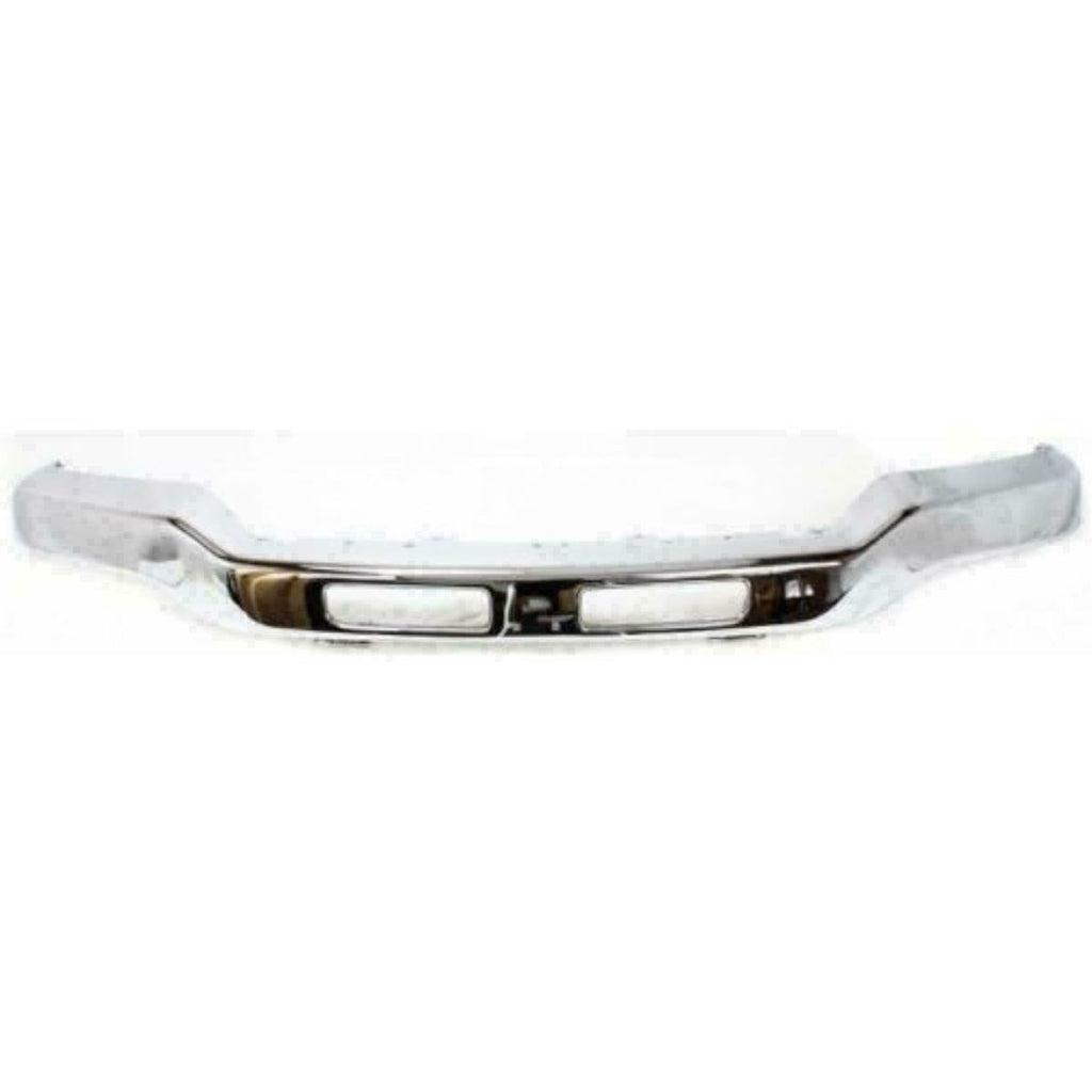 Front Bumper Chrome w/ Bracket+Valance+Extension+Fog Lamps For 2003-06 GMC Siera