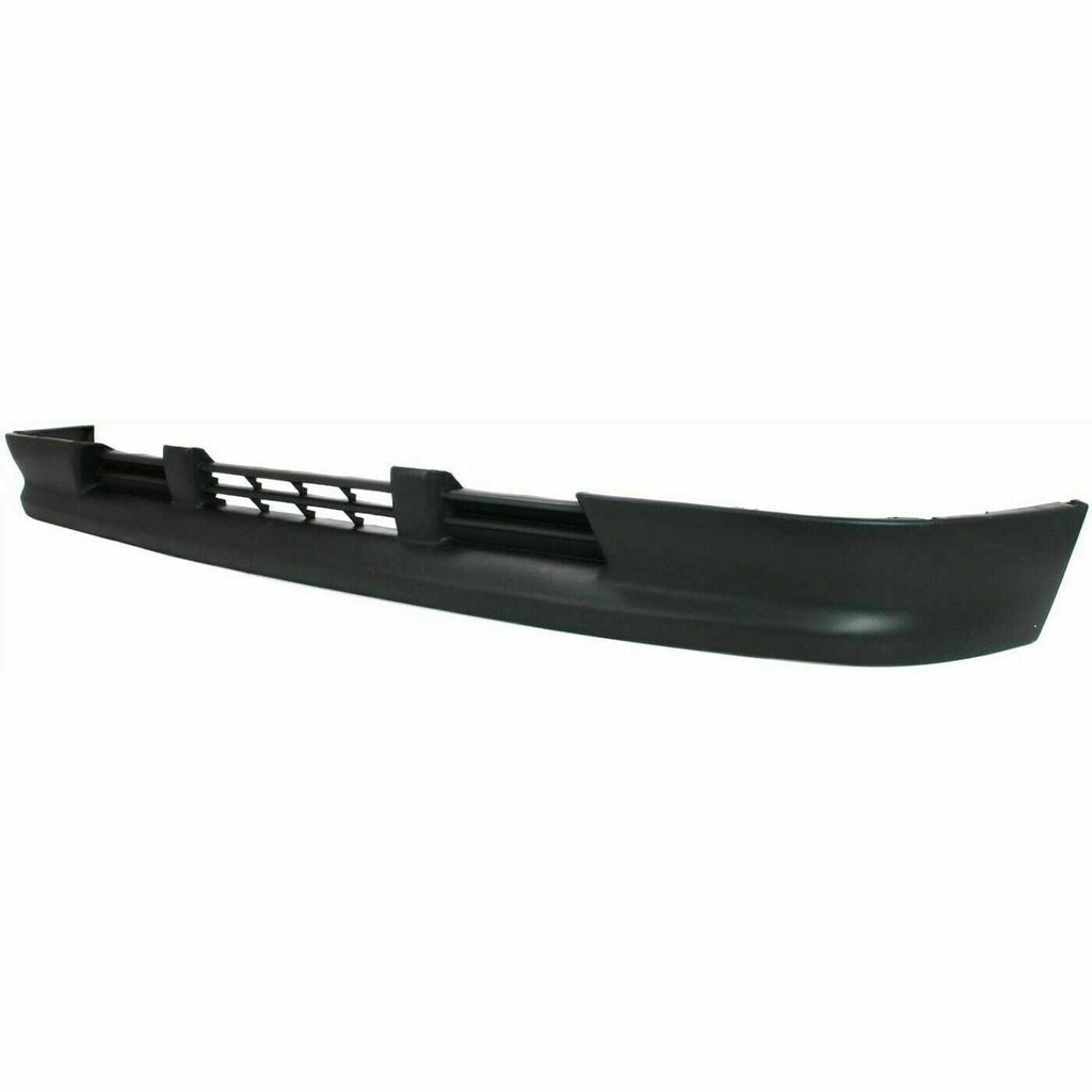 Front Bumper Chrome + Lower Valance Air Deflector For 93-98 Toyota