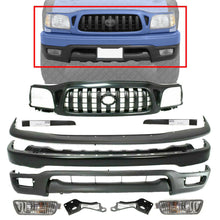 Load image into Gallery viewer, Front Bumper Primed + Grille + Brackets + Covers + FL For 01-04 Toyota Tacoma