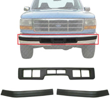 Load image into Gallery viewer, Front Bumper Molding Center + Molding Pad For 92-96 Bronco / 92-97 Ford 150-350