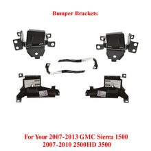 Load image into Gallery viewer, Set of 6 Front Bumper Bracket Outer + Inner For 2007-2013 GMC Sierra 1500 / 07-10 2500HD 3500