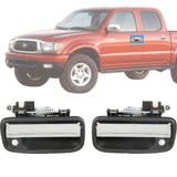 Front Exterior Door Handle Left & Right Pair Set For 1995-04 Toyota Tacoma Truck